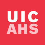 UIC AHS red block logo