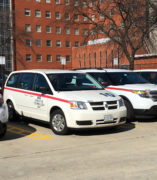 ATU fleet of mobile unit vans