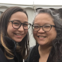 Headshot of Maris and Maitha together from academic team