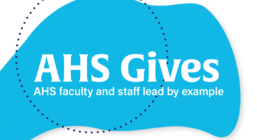 AHS Gives: AHS faculty and staff lead by example
